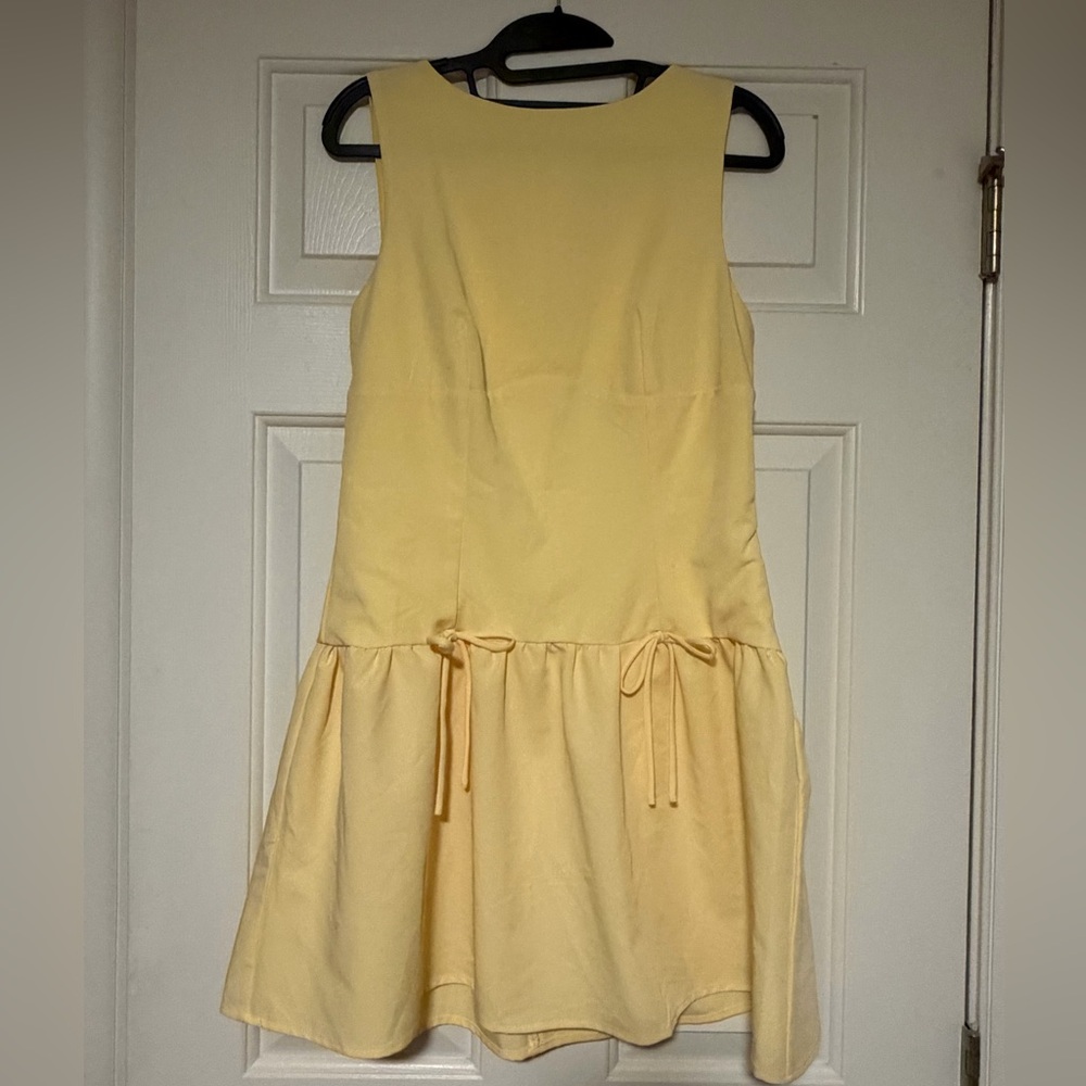 Love, Fire Drop Waist Mini Dress